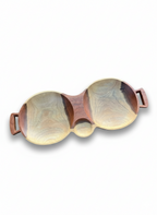 Wooden Double Bowl